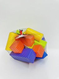 Конструктор "Геометрические фигуры" 20 дет. в сетке 14*17*19 см